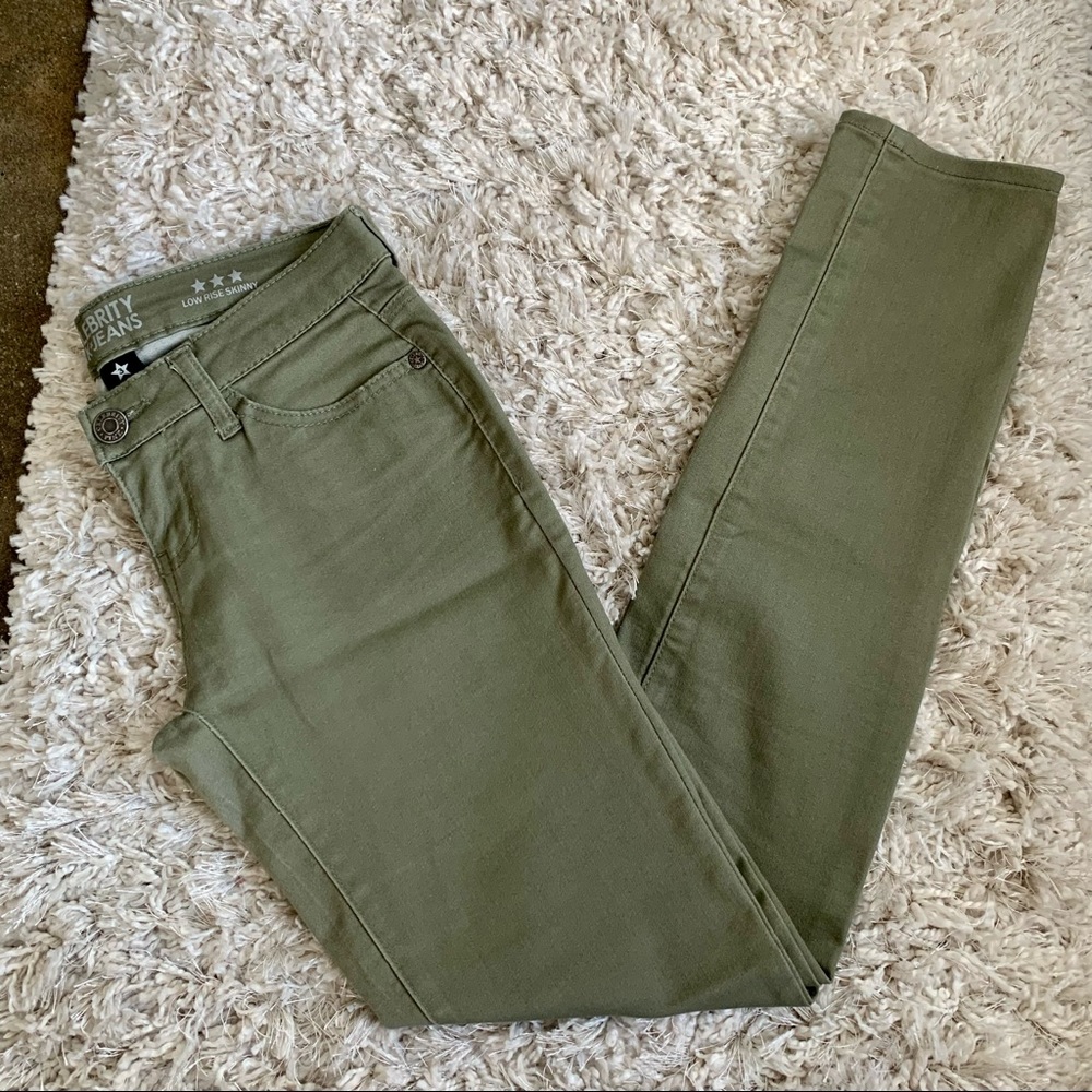 Celebrity Pink Green Jeans